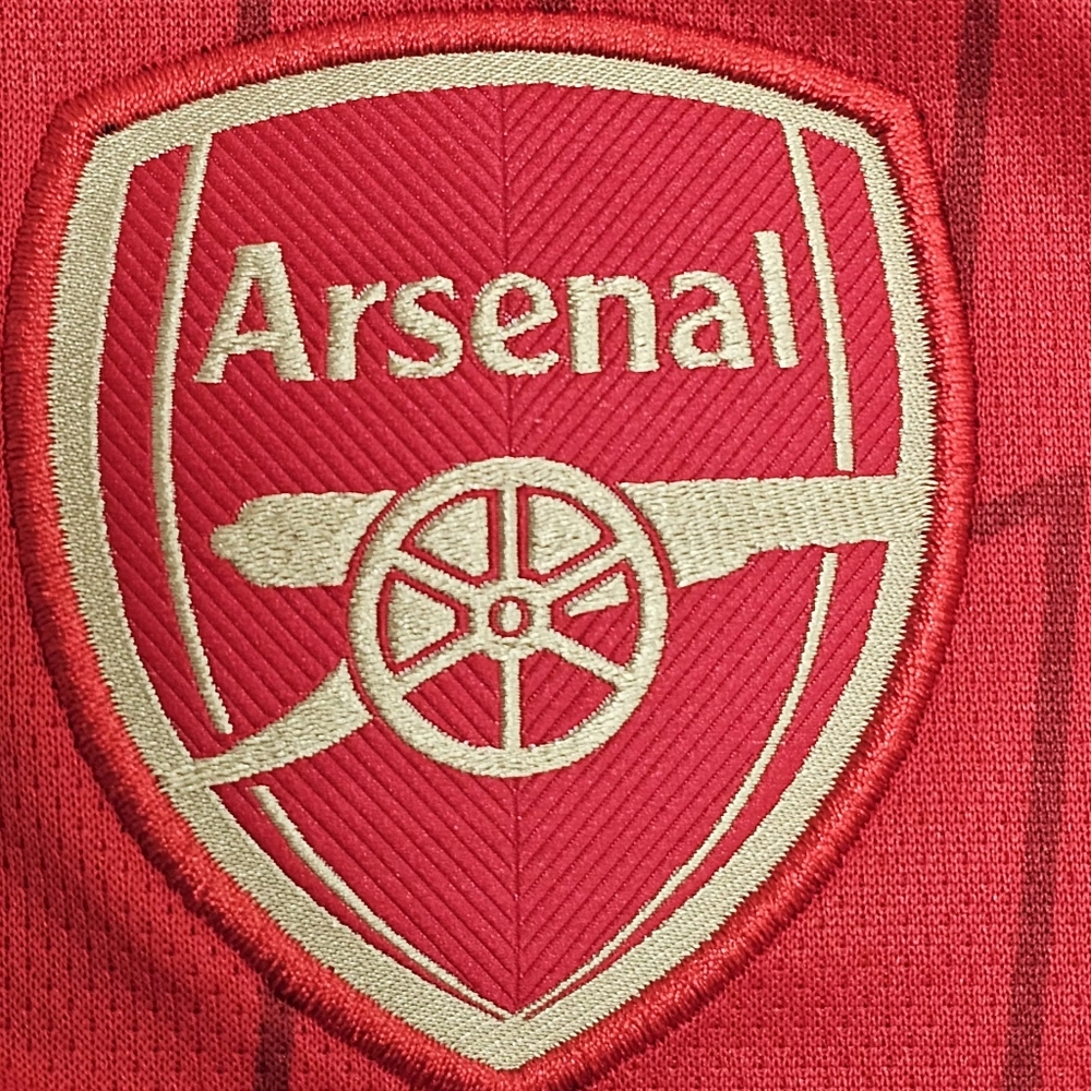 Adidas Arsenal FC Home Jersey 2023-24 Youth Size 13-14Y Red Gold Soccer Shirt - Picture 4 of 13